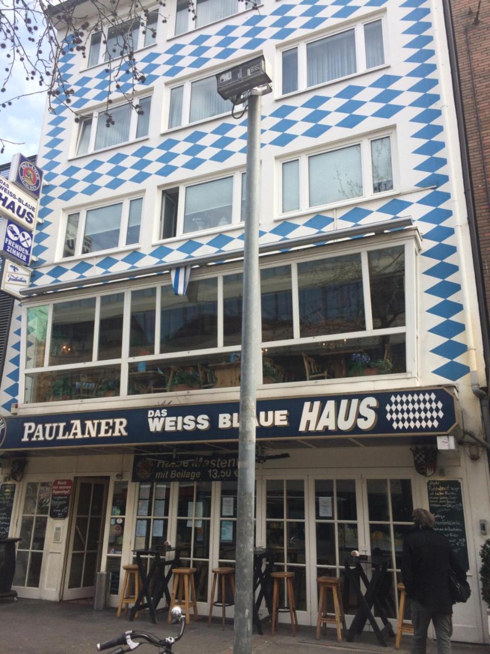 Das Weiss Blaue Haus Hotel Düsseldorf Exterior foto